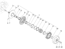 Getriebene riemenscheeiben
