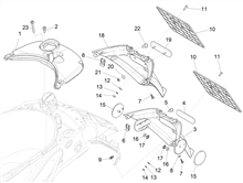 Hinterabdeckung - Kotflügellappen