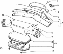 Schließvorrichtung kotflügel