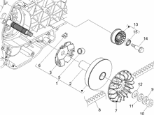 Antriebsriemenscheibe
