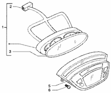 Stoßdämpfer hinten