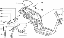 Einheit Zylinder-Kolben-Kolbenbolzen
