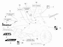 Plaketten - Verzierungen