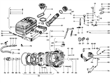 Clutch - Separated lubrication device