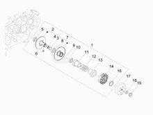 Getriebene riemenscheeiben