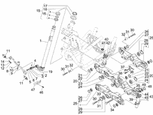 Gabel/Lenkerleitung - Steuersatz