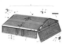 Tip-up hydraulic system