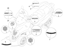 Plaketten - Verzierungen