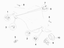 Wechselschalter - Umschalter - Druckschalter - Schalter