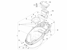 Schutzhelmgehäuse - Untersitz