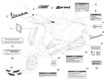 Plaketten - Verzierungen