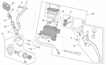 Hinterrad Scheibenbremse