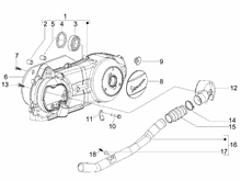 Kurbelwelledeckel - Kühlung kurbelgehäuse
