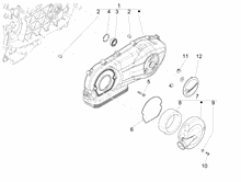 Kurbelwelledeckel - Kühlung kurbelgehäuse