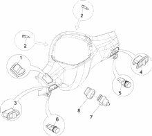Wechselschalter - Umschalter - Druckschalter - Schalter