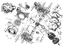 Engine assy - Flywheel magneto