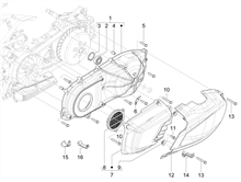 Kurbelwelledeckel - Kühlung kurbelgehäuse