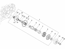 Getriebene riemenscheeiben