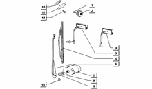 Scheibenwischer-innenraumbeleuchtung