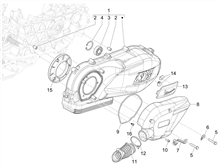 Kurbelwelledeckel - Kühlung kurbelgehäuse