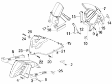 Radgehäuse - Radkotflügel