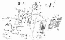 Rear headlight - Top box