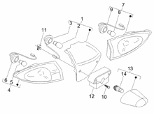 Hinterleuchten - Blinkleuchten