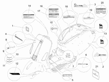 Plaketten - Verzierungen