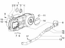 Kurbelwelledeckel - Kühlung kurbelgehäuse