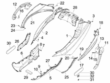 Seitenabdeckung - Spoiler