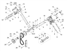 Assale posteriore cpl - Differenzialgetriebe