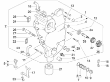 Schwungraddeckel - Ölfilter