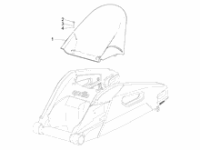 Hinteres schutzblech