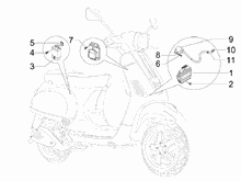 Spannungsreglerern - Elektronisches Steuergerern - Zündspule