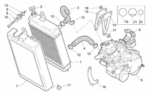 Rear headlight - Top box