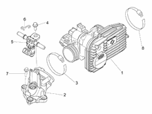 Drosselkörper - Einspritzdüse – Ansaugstutzen