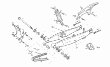 Schwinge - Stoßdämpfer