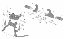 Fussrasten - Ständer