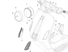 Vorderleuchten - Blinkleuchten