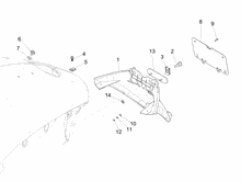 Hinterabdeckung - Kotflügellappen
