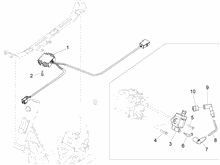 Spannungsreglerern - Elektronisches Steuergerern - Zündspule