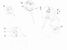 Fernschalteren - Batterie - Hupe
