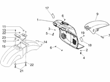 Radgehäuse - Radkotflügel