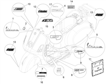 Plaketten - Verzierungen
