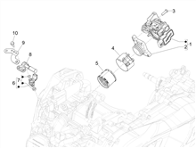 Drosselkörper - Einspritzdüse – Ansaugstutzen