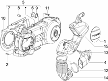 Kurbelwelledeckel - Kühlung kurbelgehäuse