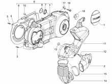 Kurbelwelledeckel - Kühlung kurbelgehäuse