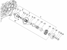 Getriebene riemenscheeiben