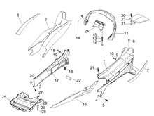 Seitenabdeckung - Spoiler