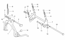 Fussrasten - Ständer